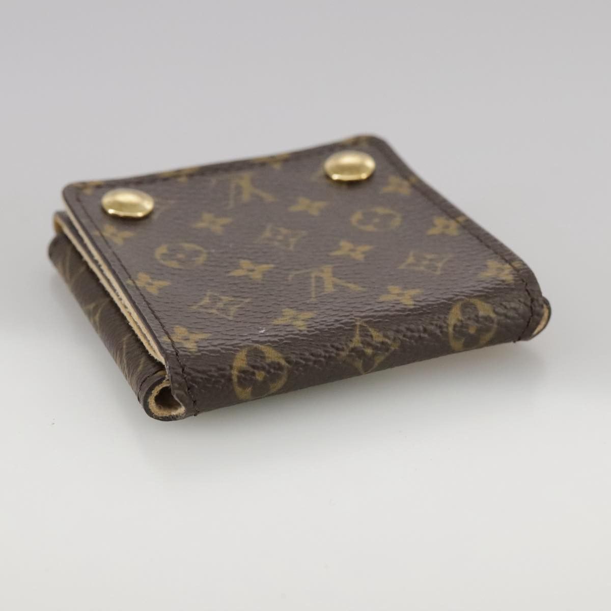 Louis Vuitton Jewelry Case Brown Canvas Wallet (Pre-Owned) Size ONE SIZE - 6 Thumbnail