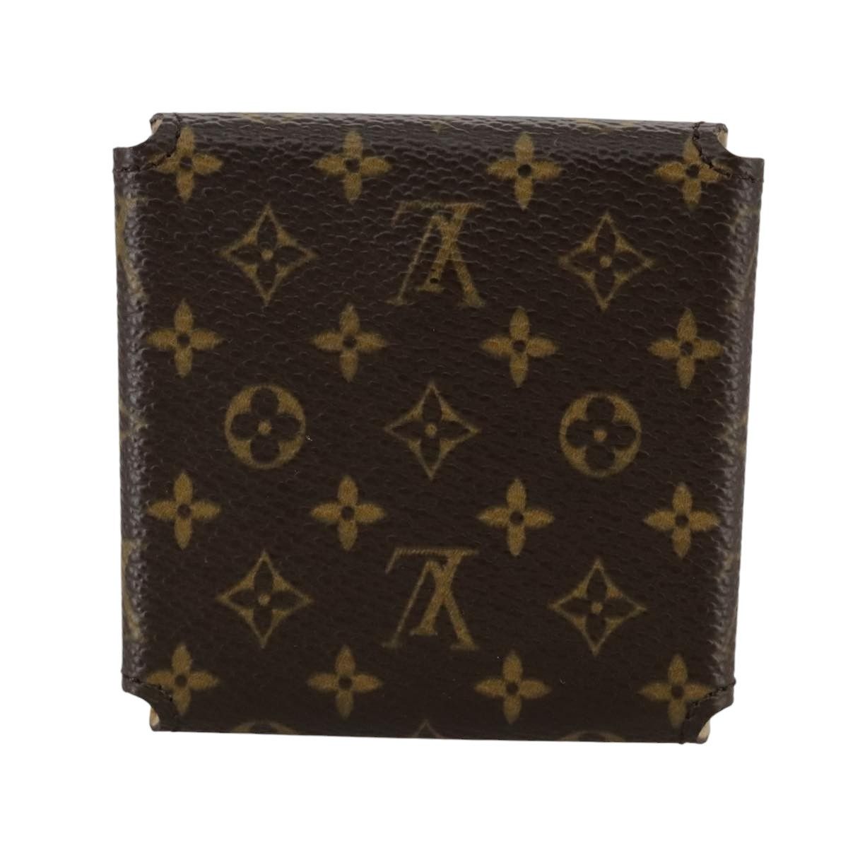 Louis Vuitton Jewelry Case Brown Canvas Wallet (Pre-Owned) Size ONE SIZE - 2 Thumbnail