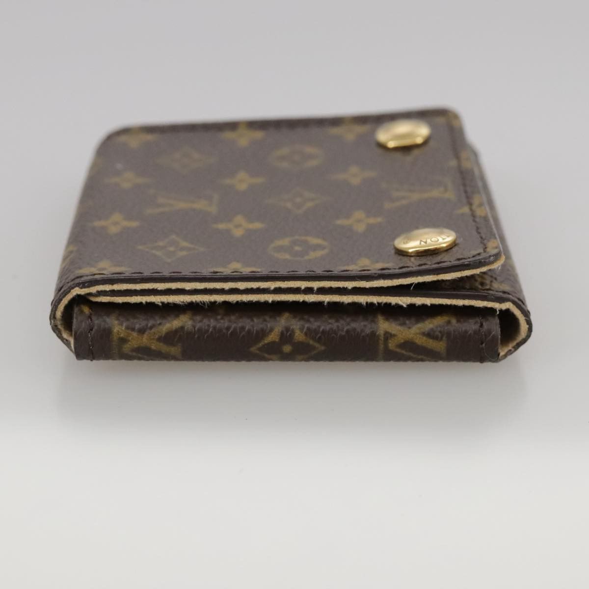 Louis Vuitton Jewelry Case Brown Canvas Wallet (Pre-Owned) Size ONE SIZE - 4 Thumbnail