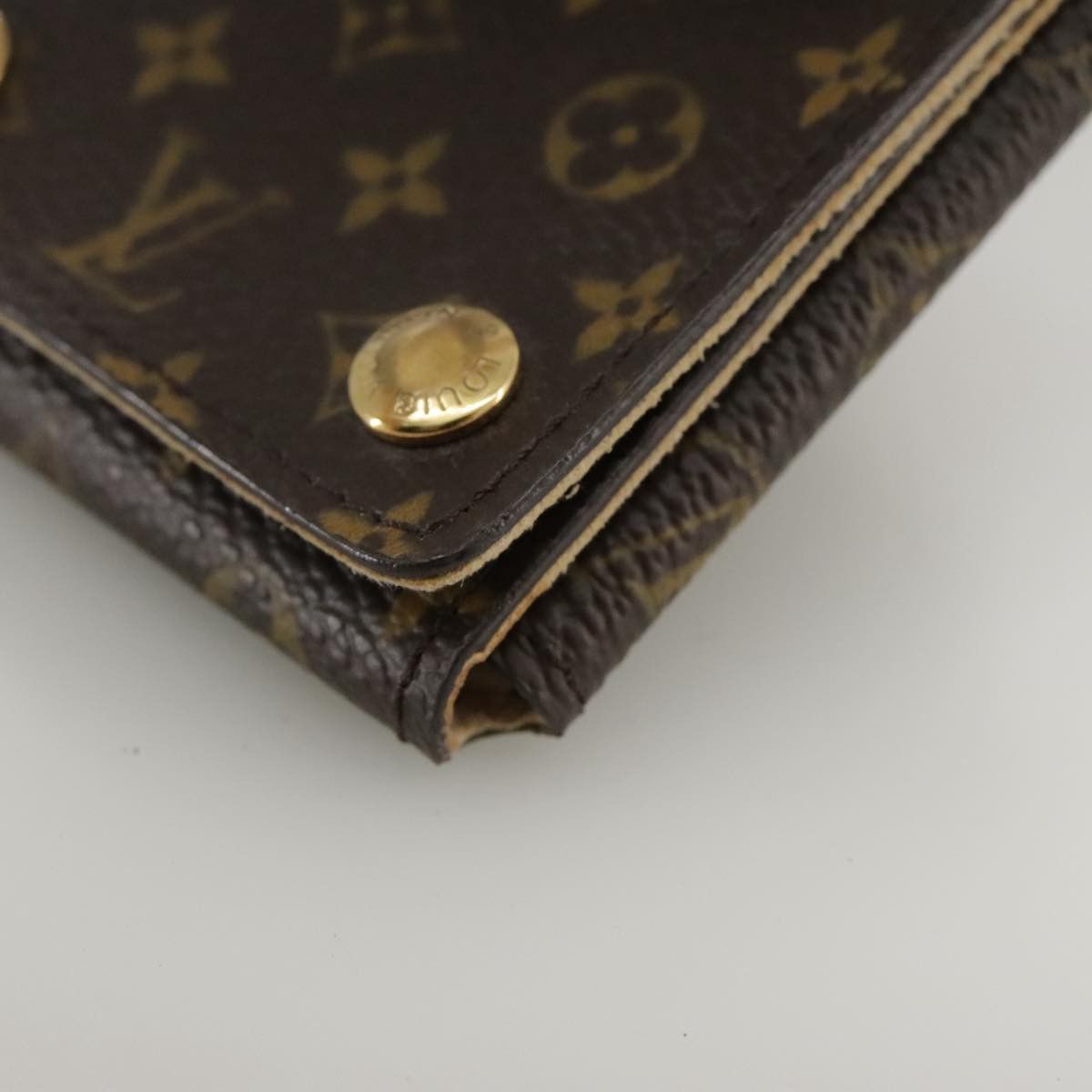Louis Vuitton Jewelry Case Brown Canvas Wallet (Pre-Owned) Size ONE SIZE - 9 Thumbnail