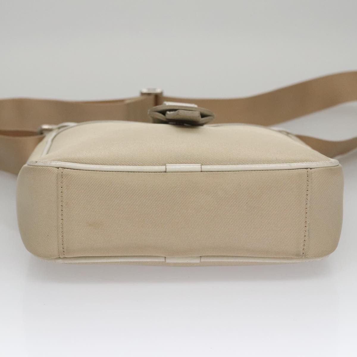 Burberry Nova Check Beige Canvas Shoulder Bag (Pre-Owned) Size ONE SIZE - 16 Thumbnail