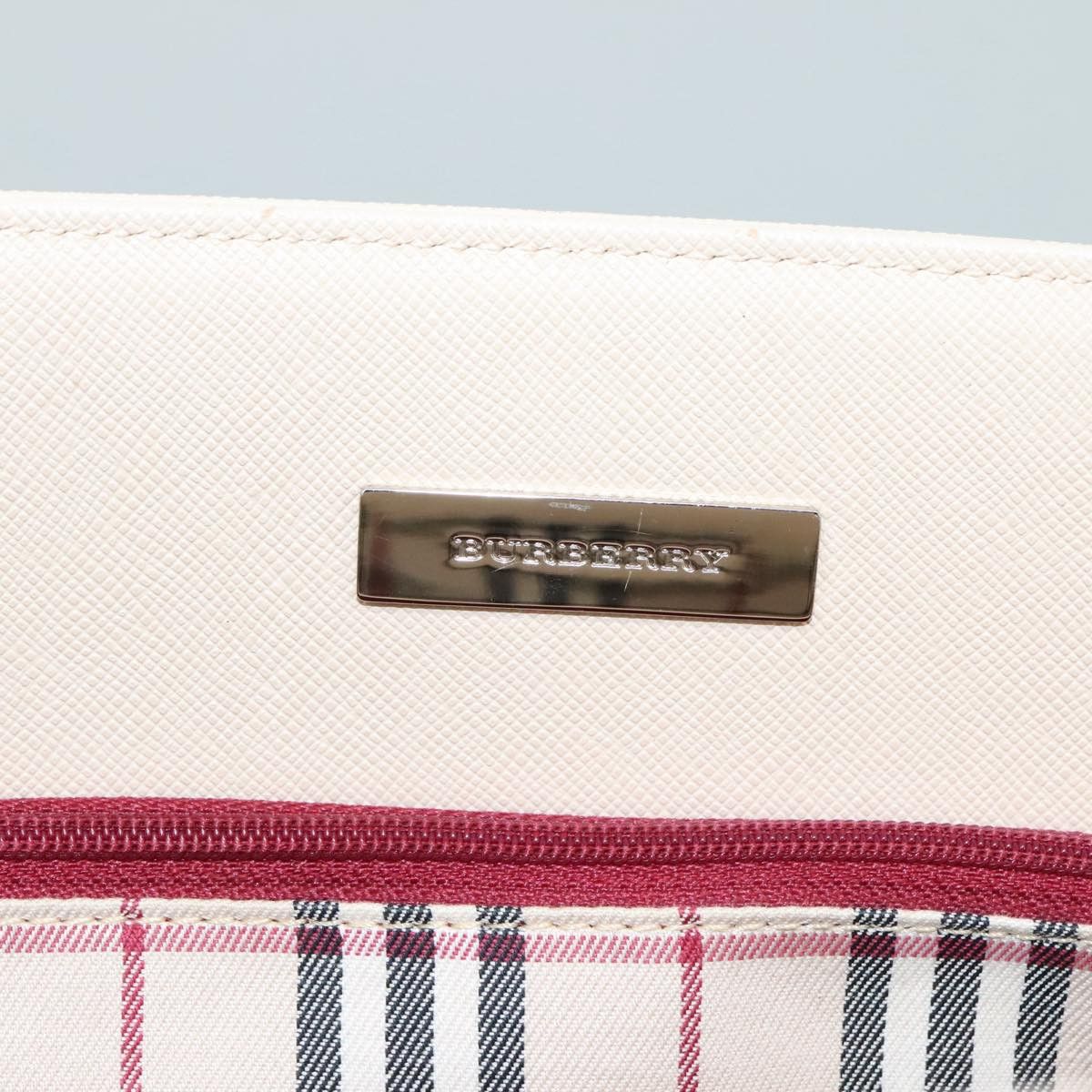 Burberry Beige Leather Handbag (Pre-Owned) Size ONE SIZE - 13 Thumbnail