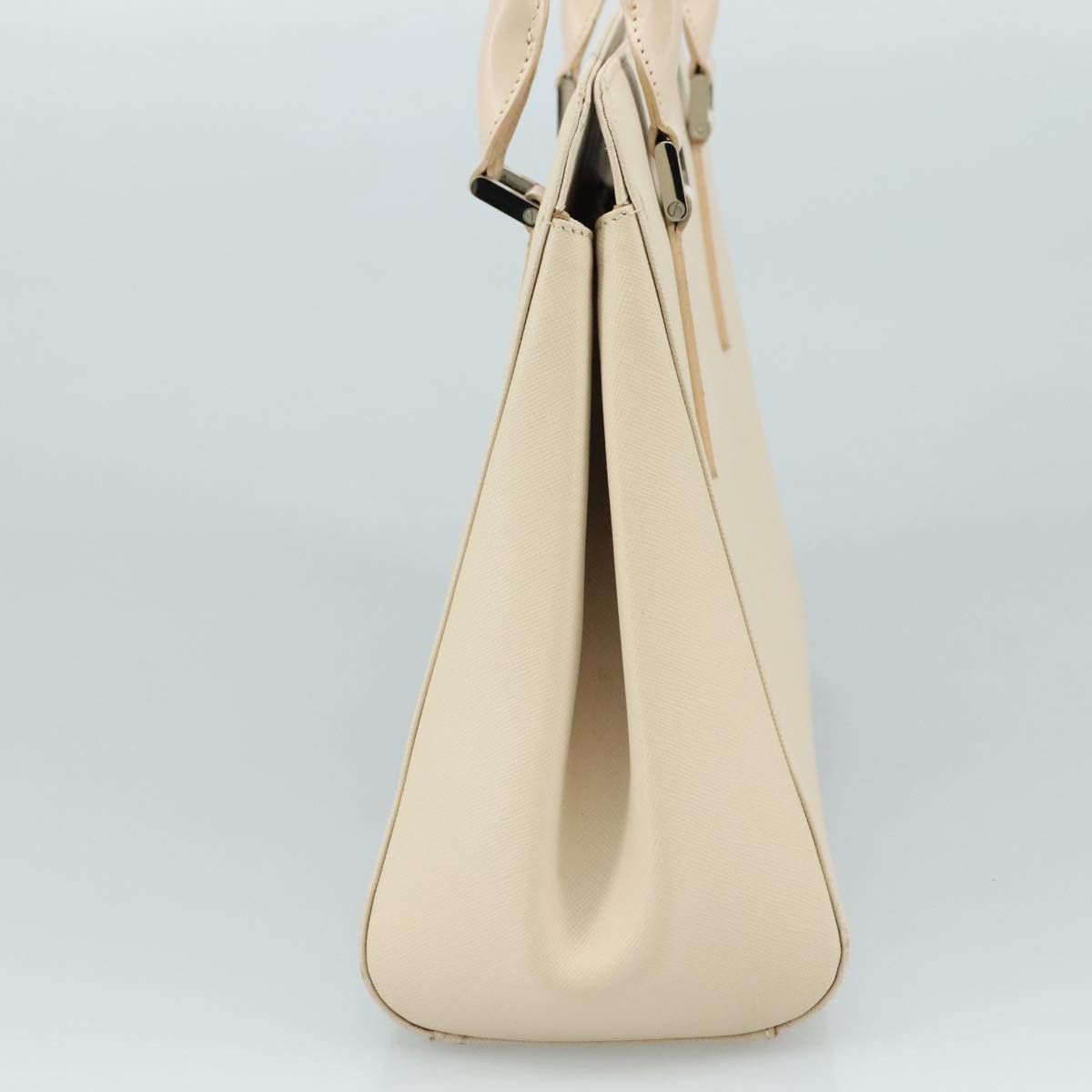 Burberry Beige Leather Handbag (Pre-Owned) Size ONE SIZE - 4 Thumbnail
