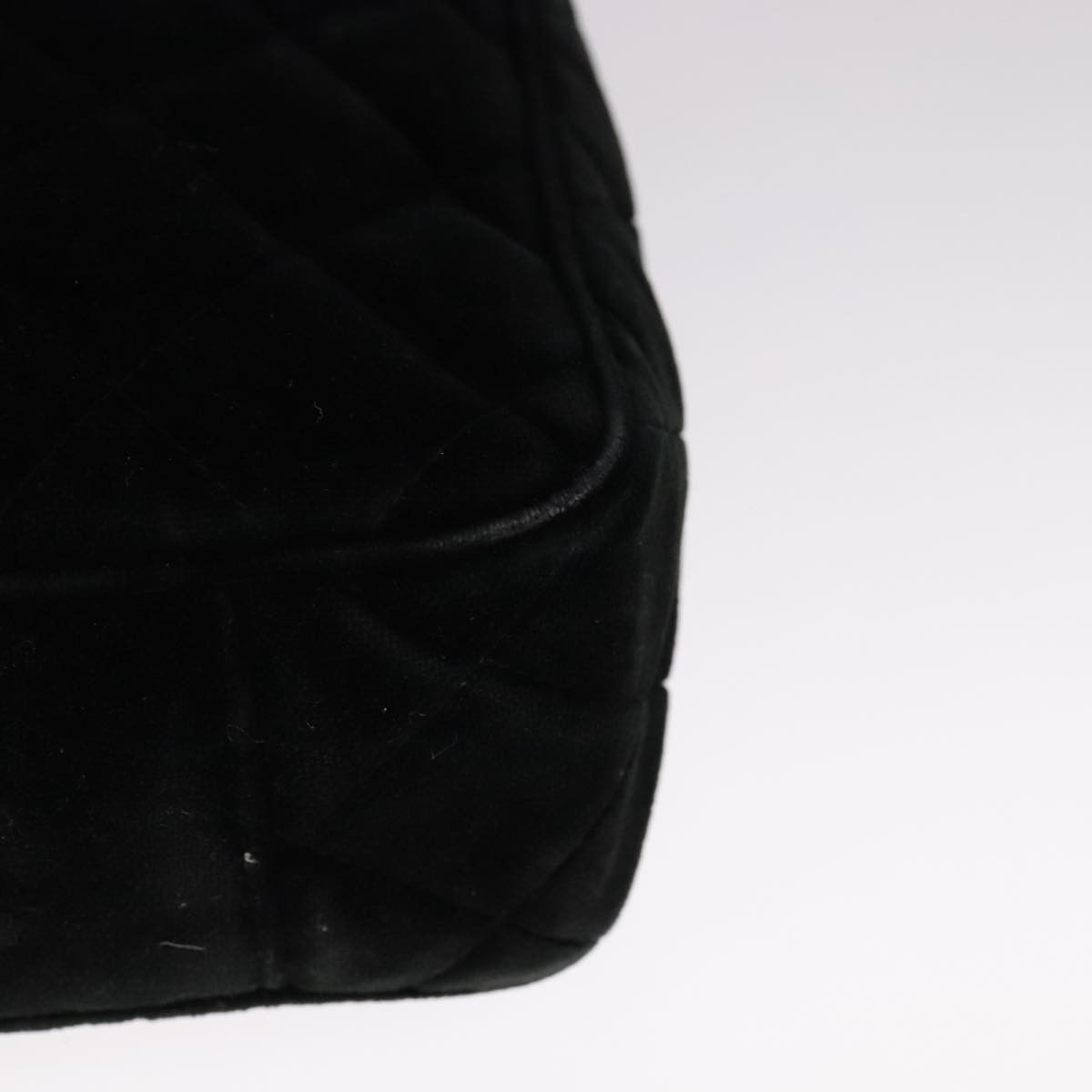Chanel Matelassé Black Suede Handbag (Pre-Owned) Size ONE SIZE - 11 Thumbnail