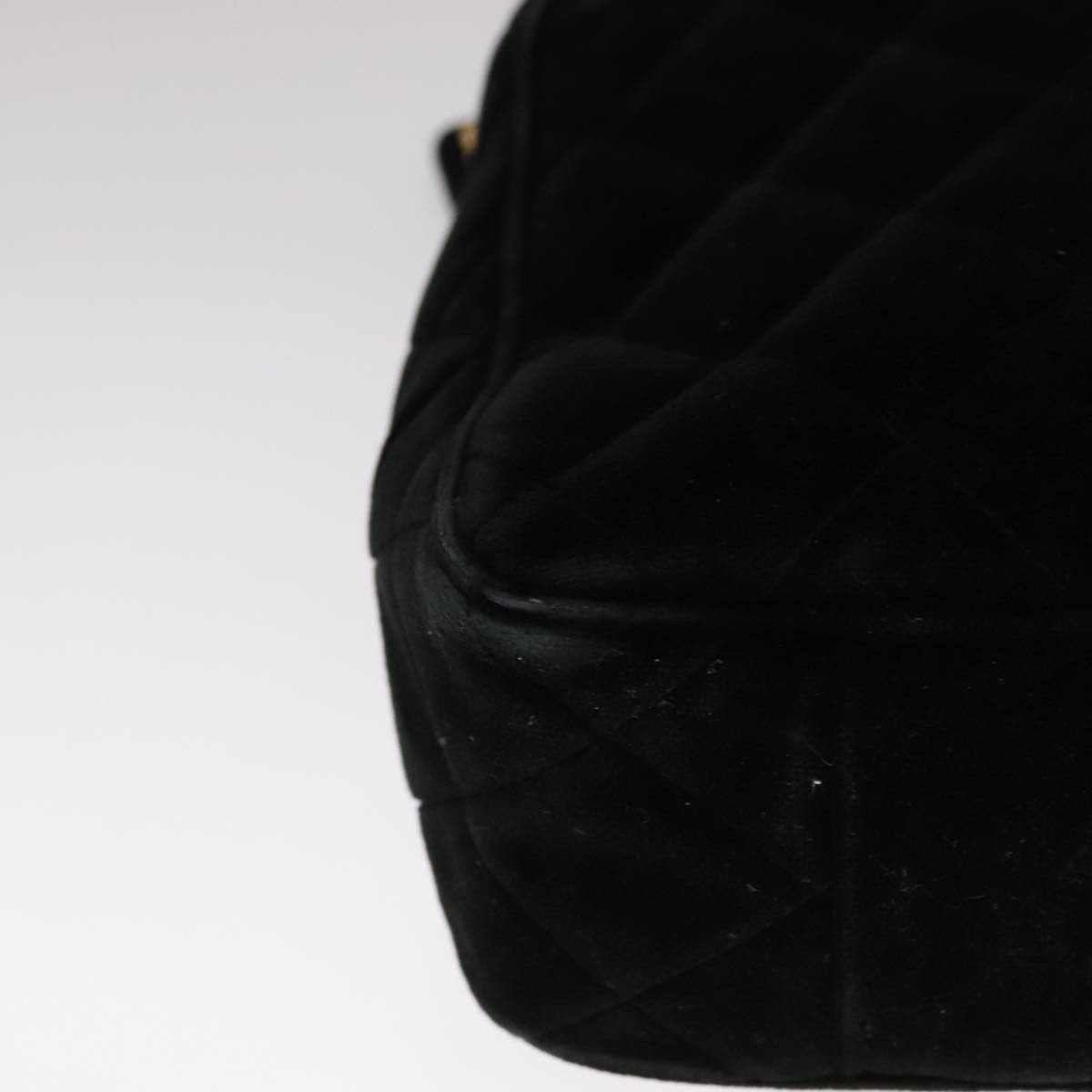 Chanel Matelassé Black Suede Handbag (Pre-Owned) Size ONE SIZE - 10 Thumbnail