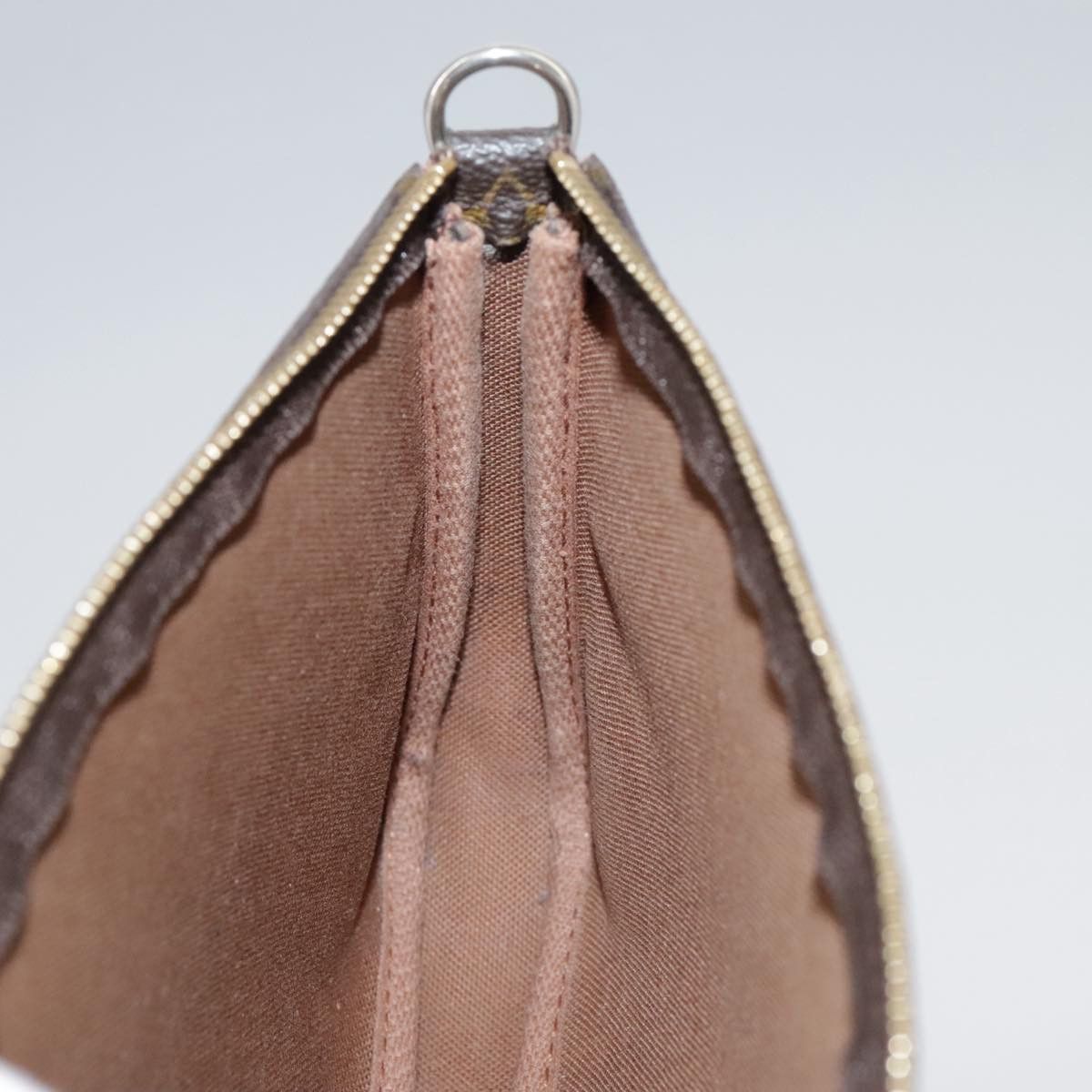 Louis Vuitton Pochette Accessoire Brown Canvas Clutch Bag (Pre-Owned) Size ONE SIZE - 14 Thumbnail