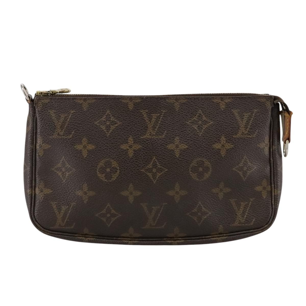 Louis Vuitton Pochette Accessoire Brown Canvas Clutch Bag (Pre-Owned) Size ONE SIZE - 2 Thumbnail