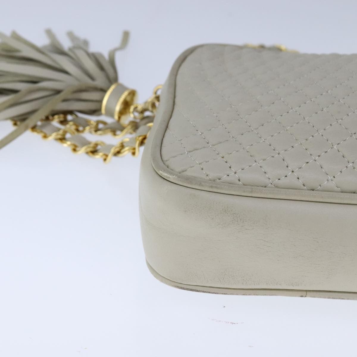 Bally Grey Leather Shoulder Bag (Pre-Owned) Size ONE SIZE - 7 Thumbnail