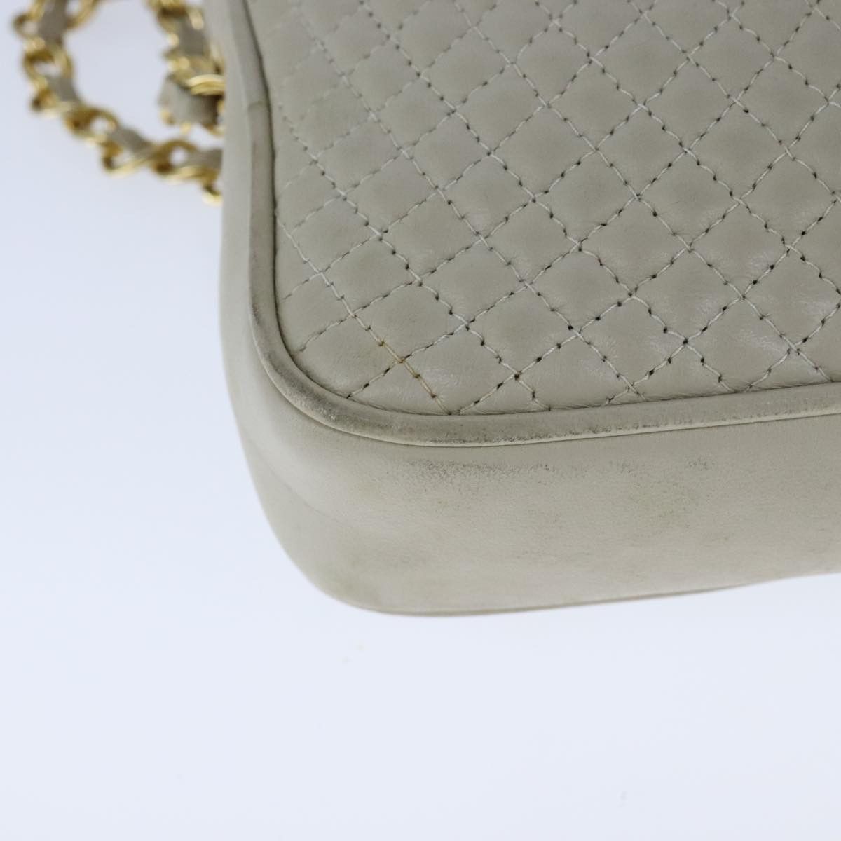 Bally Grey Leather Shoulder Bag (Pre-Owned) Size ONE SIZE - 9 Thumbnail