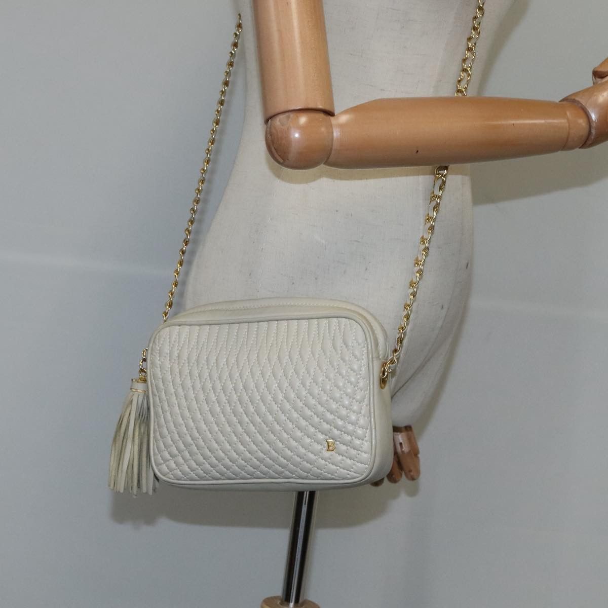 Bally Grey Leather Shoulder Bag (Pre-Owned) Size ONE SIZE - 13 Thumbnail