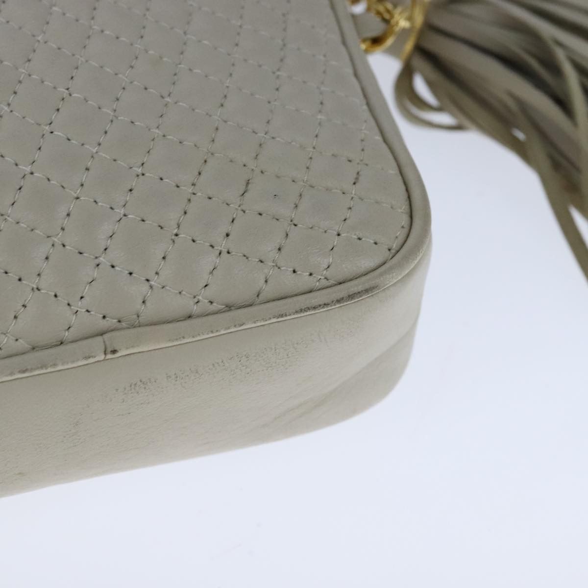 Bally Grey Leather Shoulder Bag (Pre-Owned) Size ONE SIZE - 10 Thumbnail