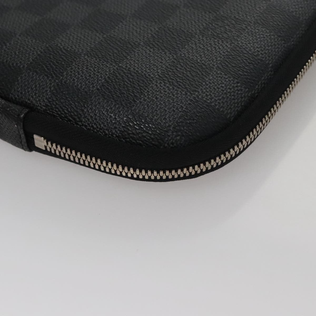 Louis Vuitton Computer Sleeve Black Canvas Clutch Bag (Pre-Owned) Size ONE SIZE - 8 Thumbnail
