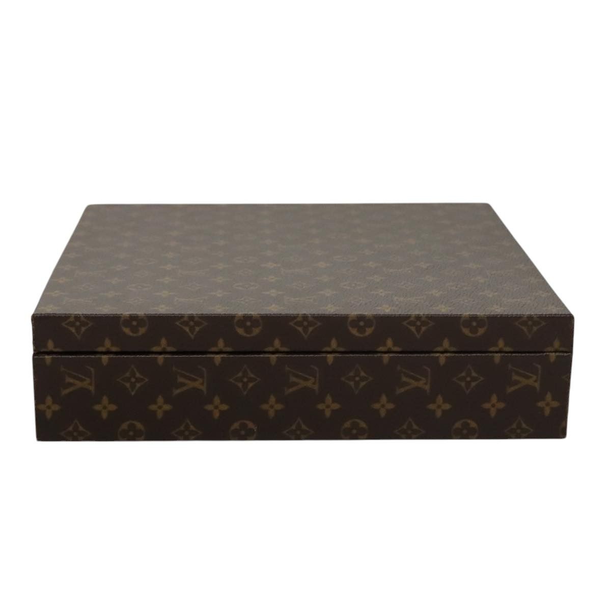 Louis Vuitton Jewelry Case Brown Canvas Briefcase Bag (Pre-Owned) Size ONE SIZE - 4 Thumbnail