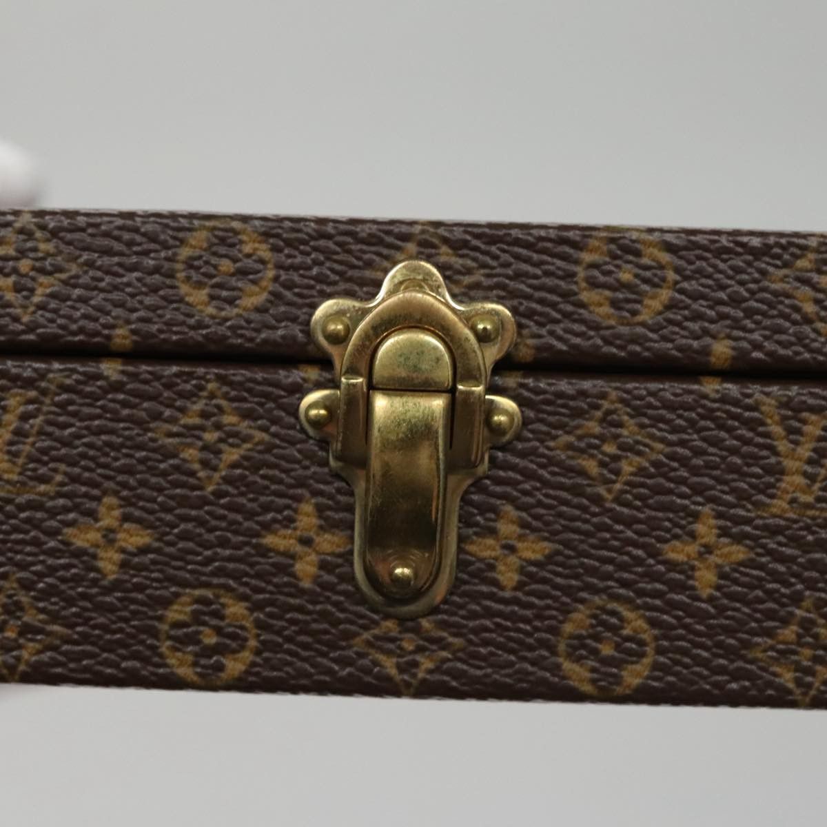Louis Vuitton Jewelry Case Brown Canvas Briefcase Bag (Pre-Owned) Size ONE SIZE - 12 Thumbnail