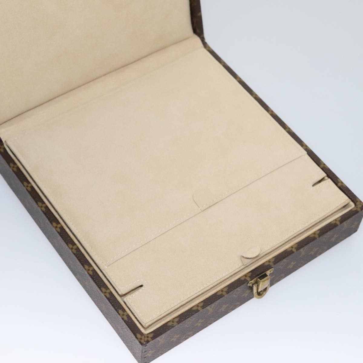 Louis Vuitton Jewelry Case Brown Canvas Briefcase Bag (Pre-Owned) Size ONE SIZE - 19 Thumbnail