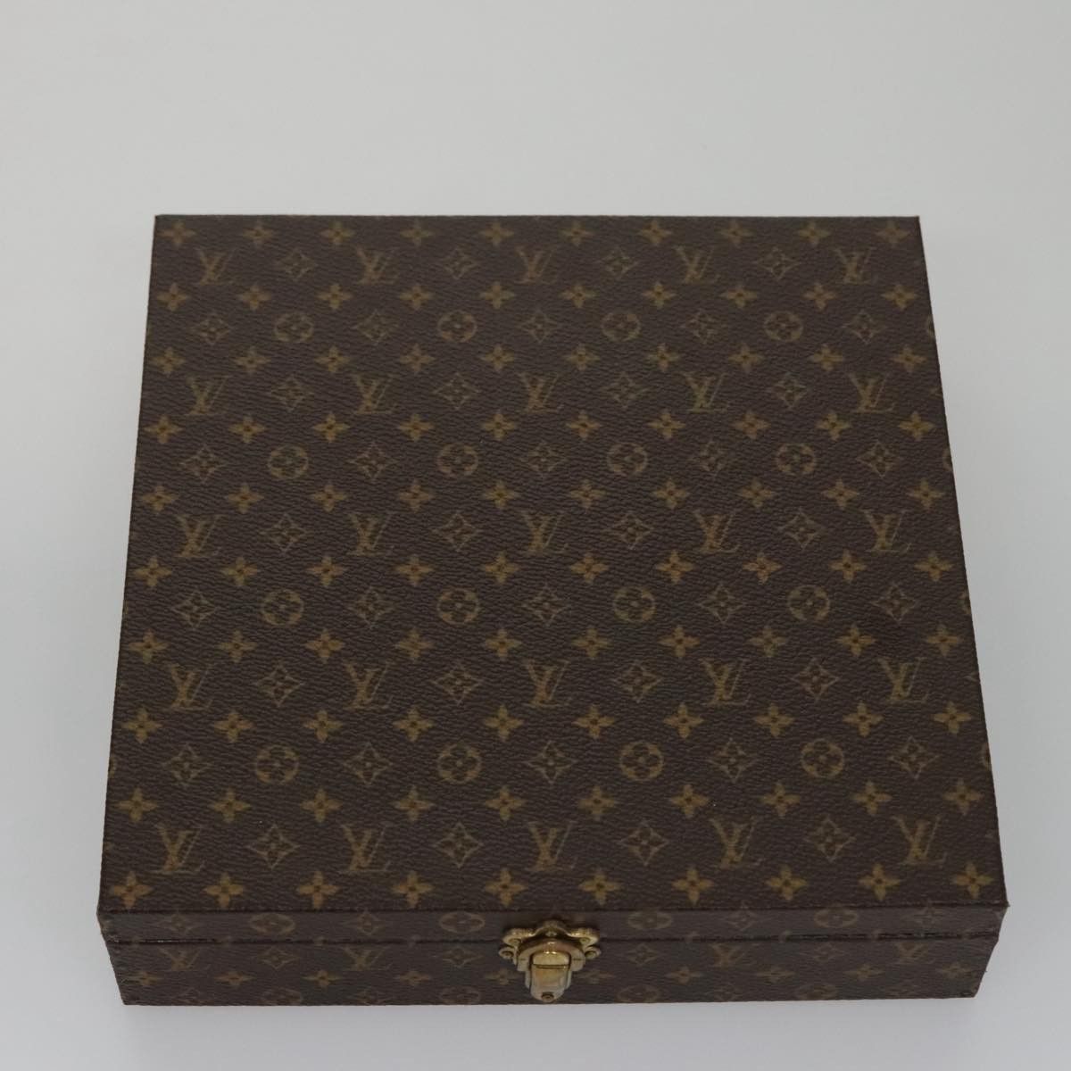 Louis Vuitton Jewelry Case Brown Canvas Briefcase Bag (Pre-Owned) Size ONE SIZE - 6 Thumbnail
