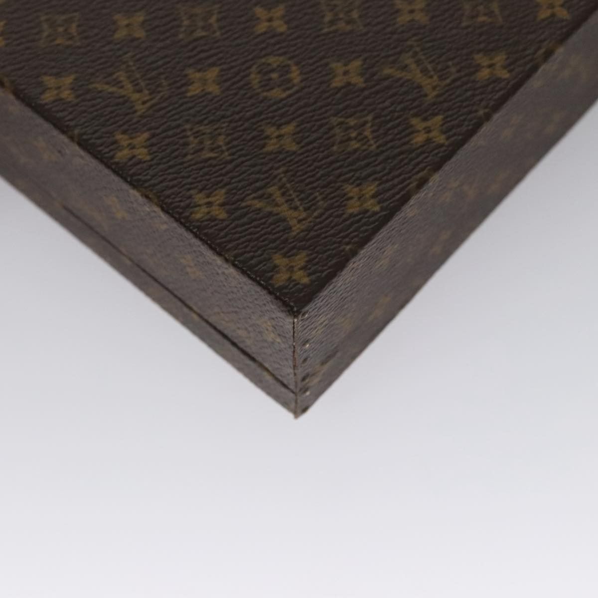 Louis Vuitton Jewelry Case Brown Canvas Briefcase Bag (Pre-Owned) Size ONE SIZE - 8 Thumbnail