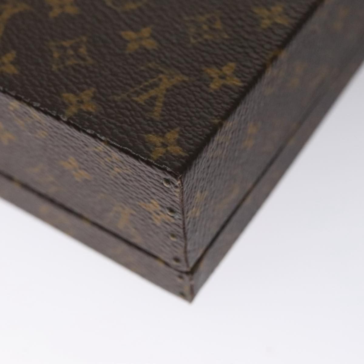 Louis Vuitton Jewelry Case Brown Canvas Briefcase Bag (Pre-Owned) Size ONE SIZE - 11 Thumbnail