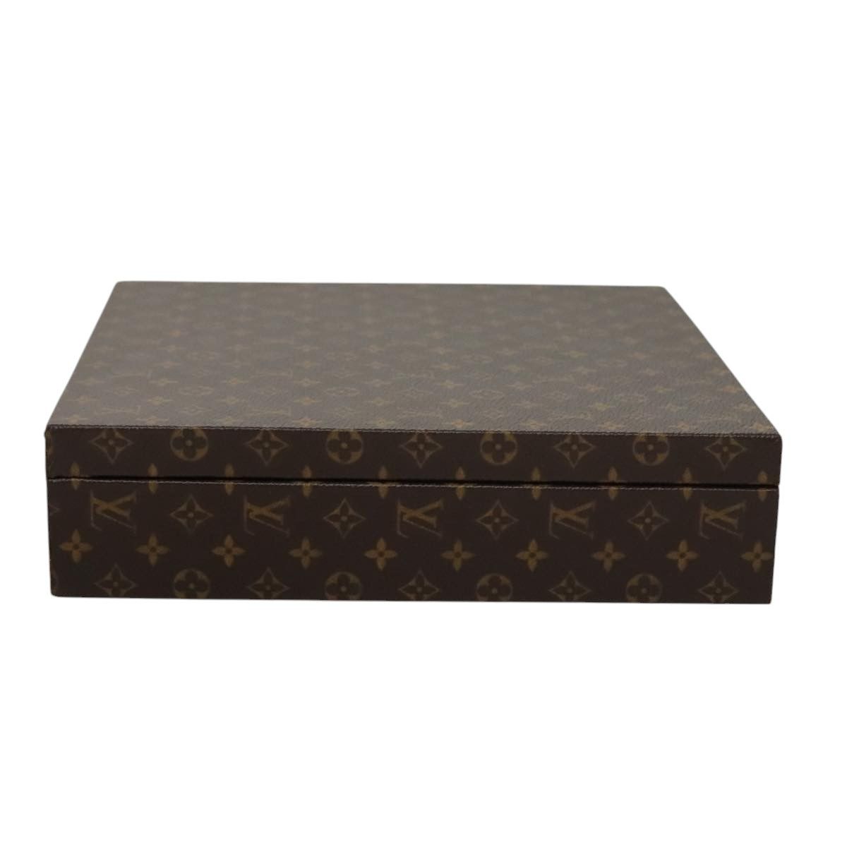 Louis Vuitton Jewelry Case Brown Canvas Briefcase Bag (Pre-Owned) Size ONE SIZE - 5 Thumbnail