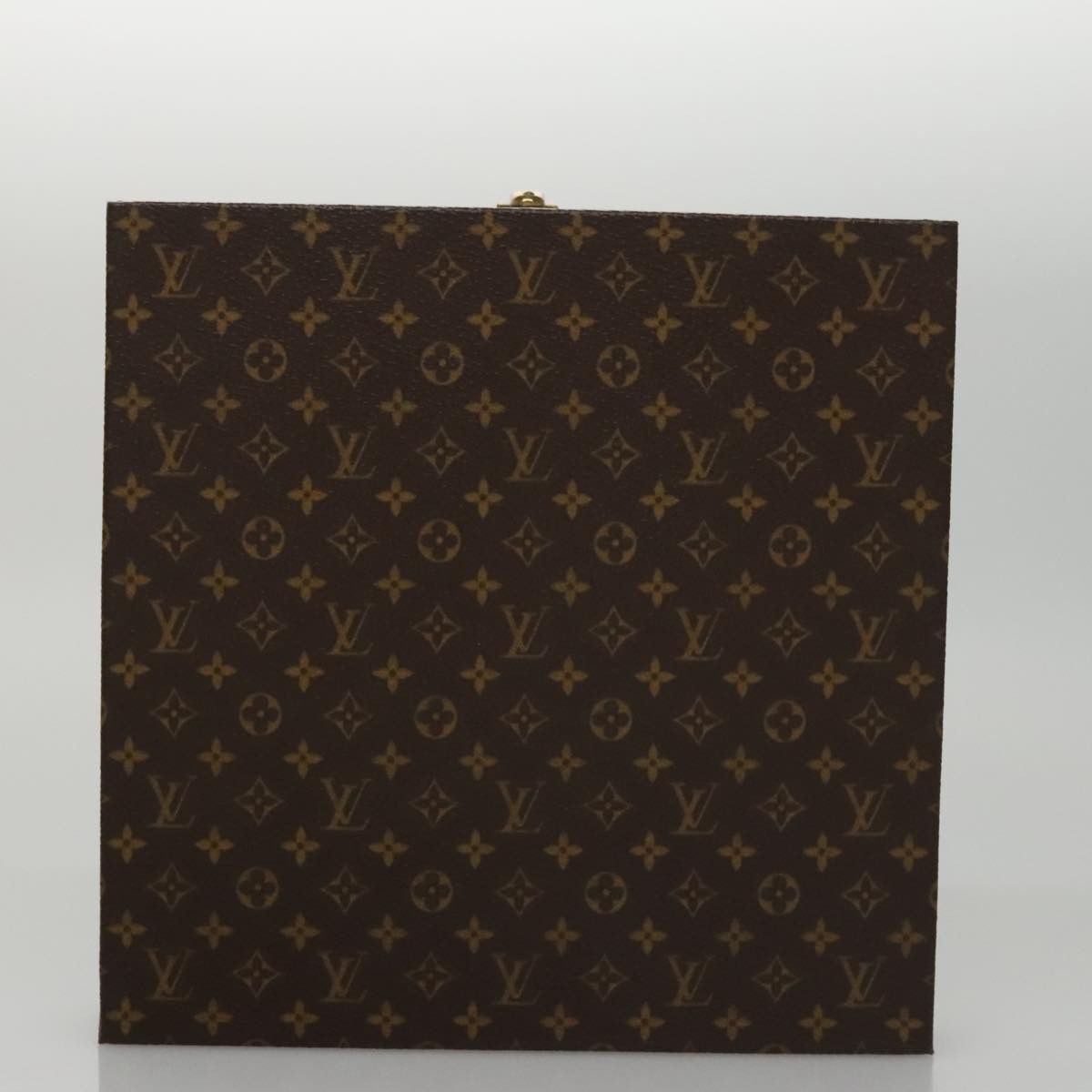 Louis Vuitton Jewelry Case Brown Canvas Briefcase Bag (Pre-Owned) Size ONE SIZE - 7 Thumbnail