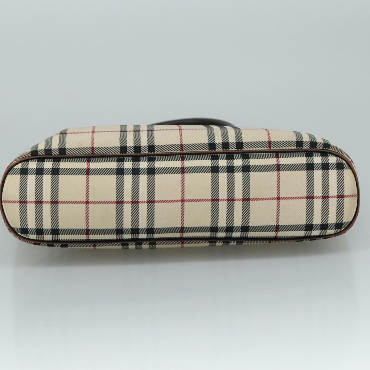 Burberry Nova Check Beige Canvas Handbag (Pre-Owned) Size ONE SIZE - 18 Thumbnail