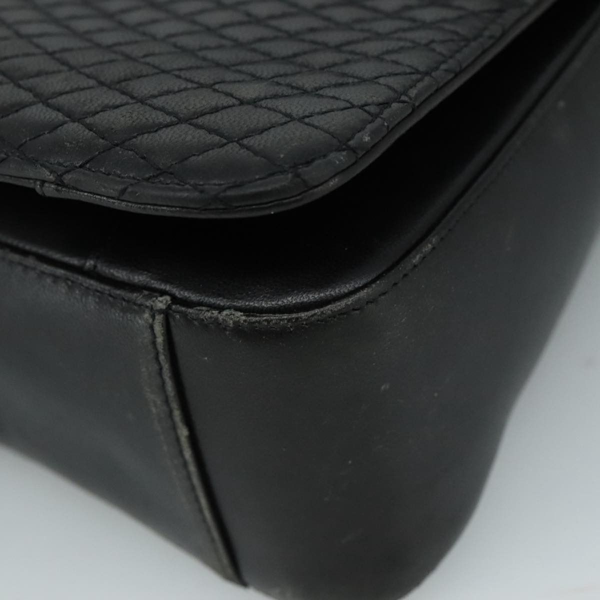 Bally Black Leather Handbag (Pre-Owned) Size ONE SIZE - 7 Thumbnail