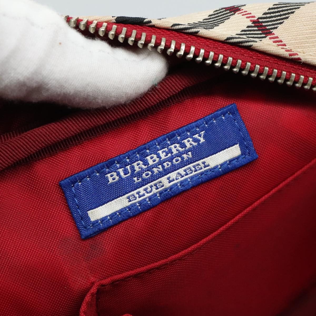Burberry Blue Label Beige Canvas Shoulder Bag (Pre-Owned) Size ONE SIZE - 13 Thumbnail