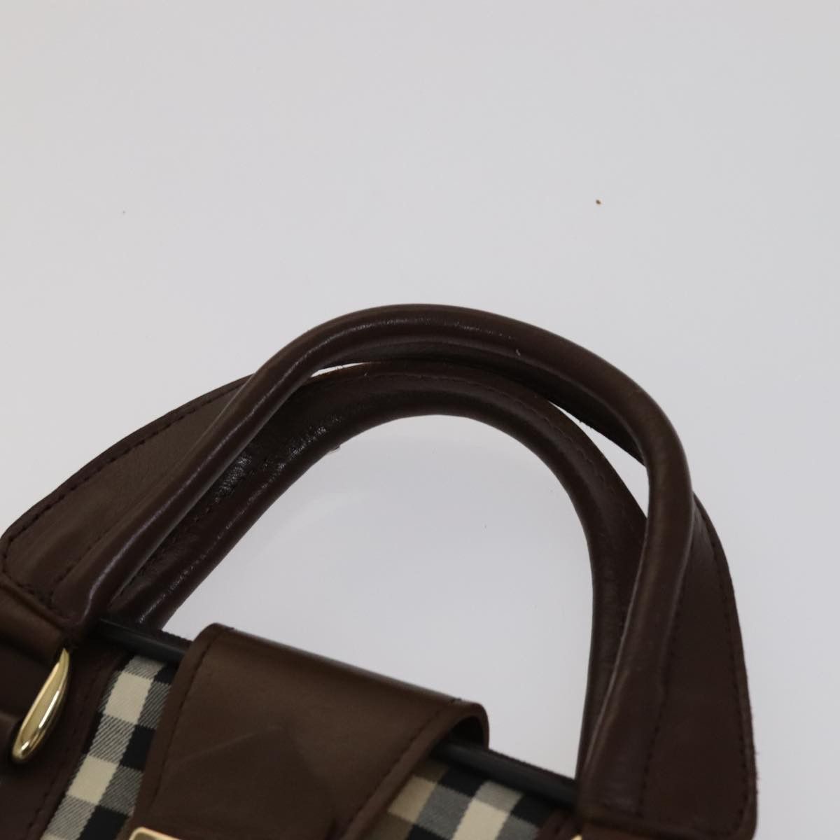 Burberry Nova Check Beige Canvas Travel Bag (Pre-Owned) Size ONE SIZE - 6 Thumbnail