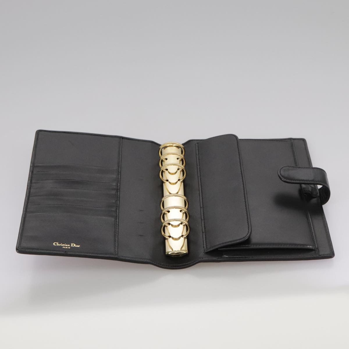 Dior Cannage Stitch Black Leather Wallet (Pre-Owned) Size ONE SIZE - 10 Thumbnail