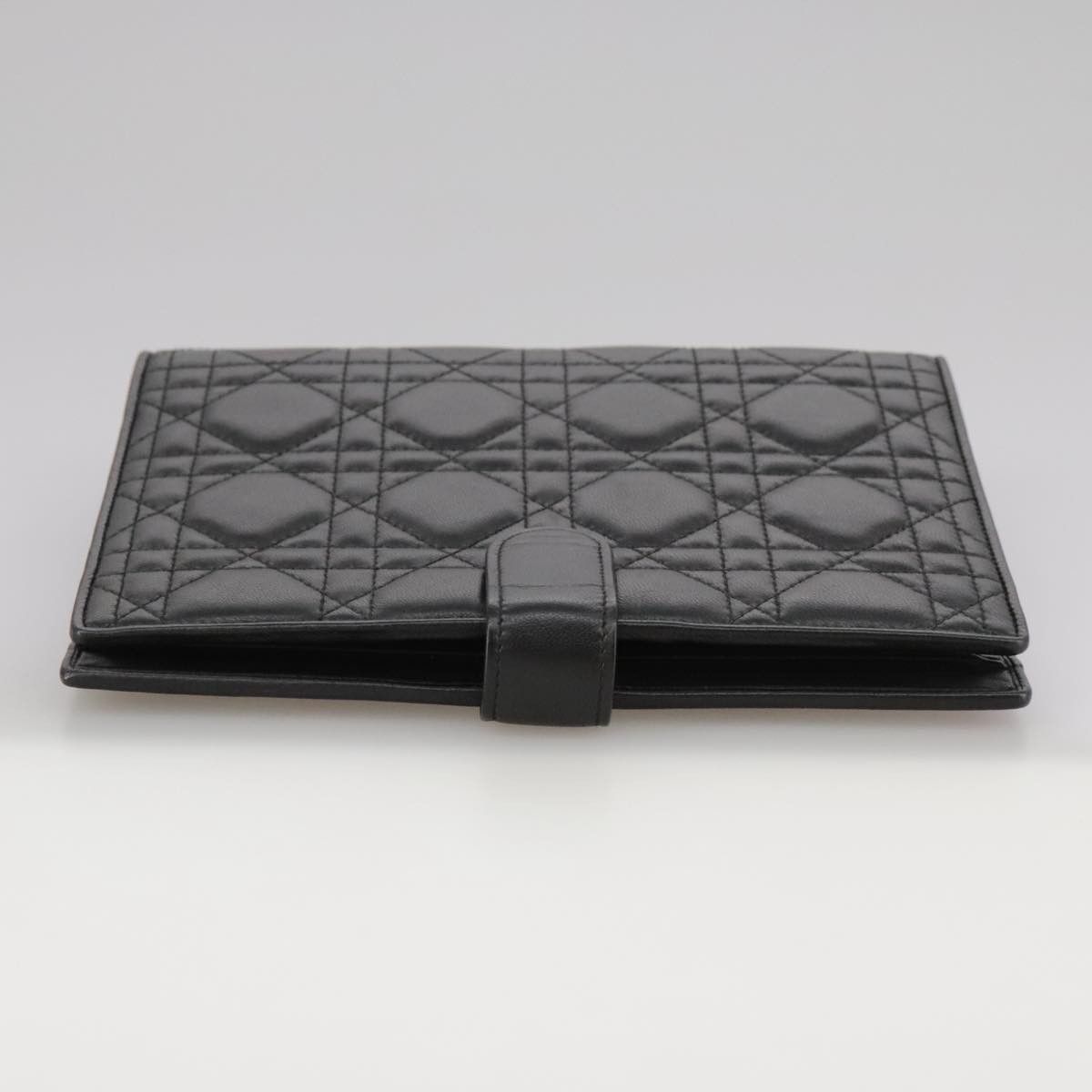 Dior Cannage Stitch Black Leather Wallet (Pre-Owned) Size ONE SIZE - 3 Thumbnail