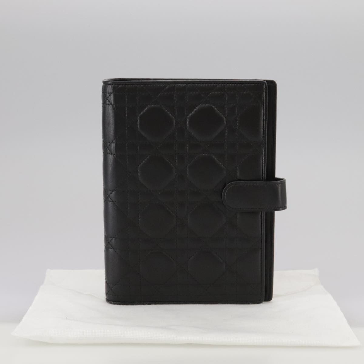 Dior Cannage Stitch Black Leather Wallet (Pre-Owned) Size ONE SIZE - 12 Thumbnail