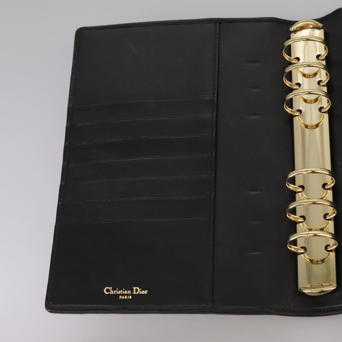 Dior Cannage Stitch Black Leather Wallet (Pre-Owned) Size ONE SIZE - 16 Thumbnail