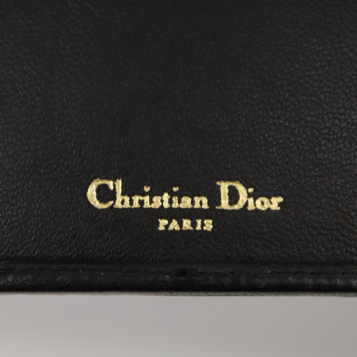 Dior Cannage Stitch Black Leather Wallet (Pre-Owned) Size ONE SIZE - 11 Thumbnail