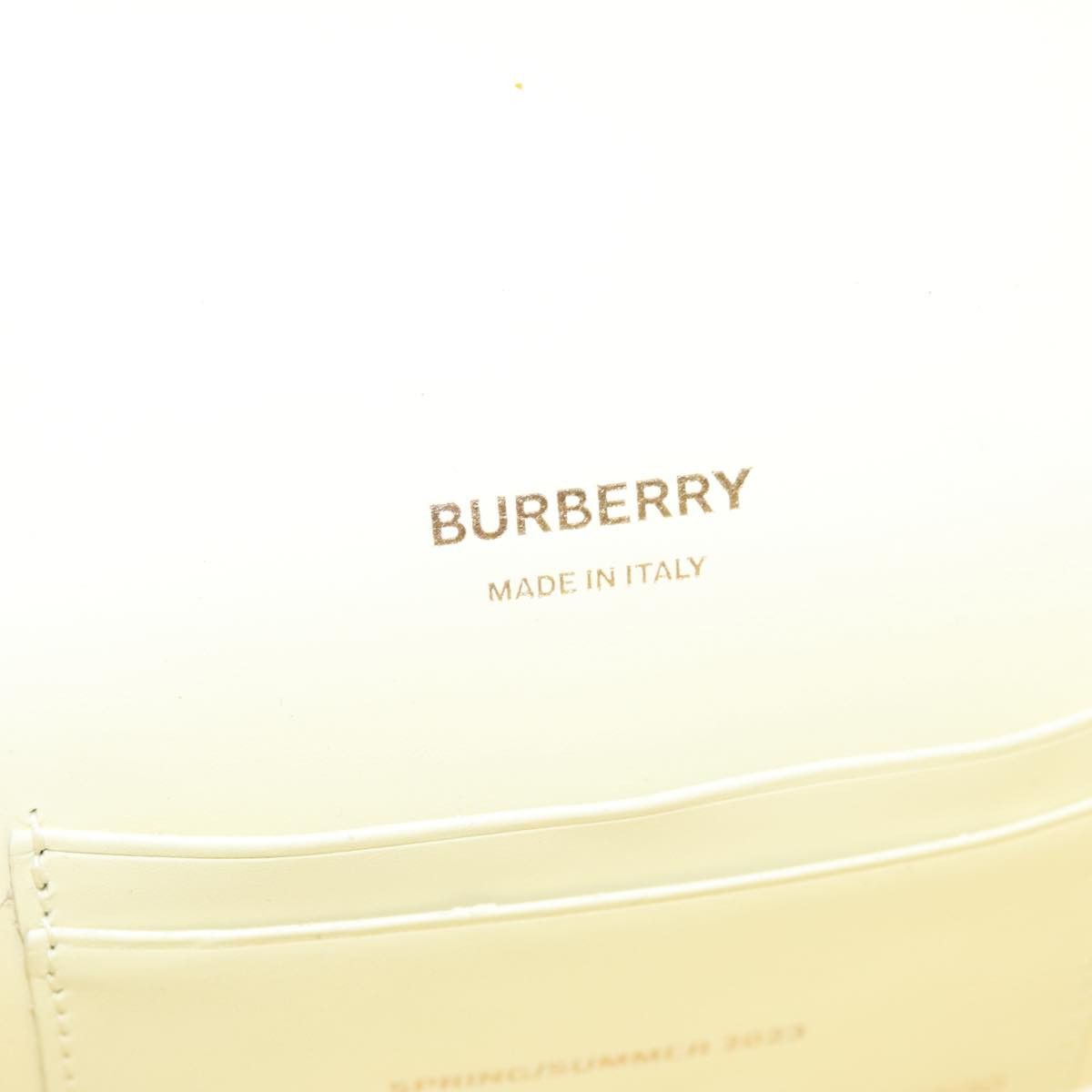 Burberry Tb Beige Leather Shoulder Bag (Pre-Owned) Size ONE SIZE - 14 Thumbnail