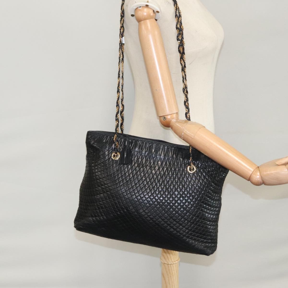 Bally Black Leather Tote Bag (Pre-Owned) Size ONE SIZE - 15 Thumbnail