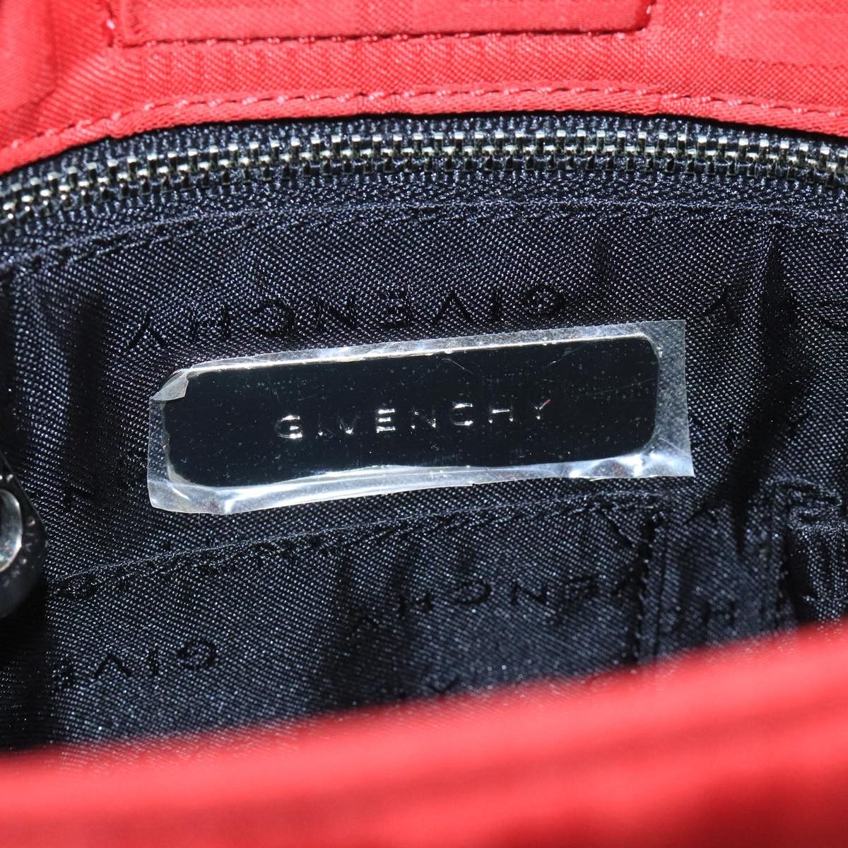 Givenchy Red Canvas Shoulder Bag (Pre-Owned) Size ONE SIZE - 14 Thumbnail