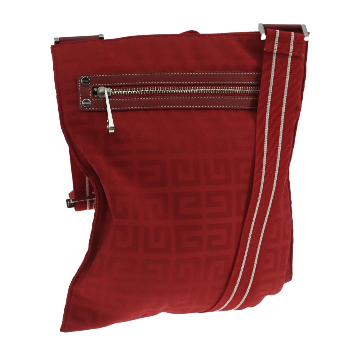 Givenchy Red Canvas Shoulder Bag (Pre-Owned) Size ONE SIZE - 16 Thumbnail