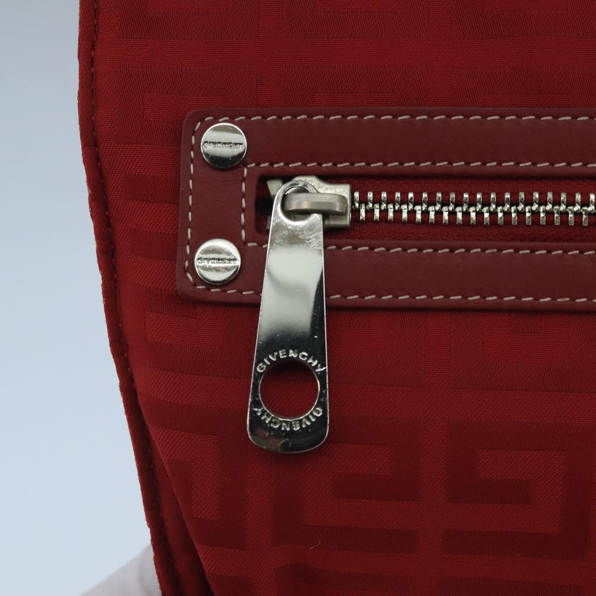 Givenchy Red Canvas Shoulder Bag (Pre-Owned) Size ONE SIZE - 11 Thumbnail