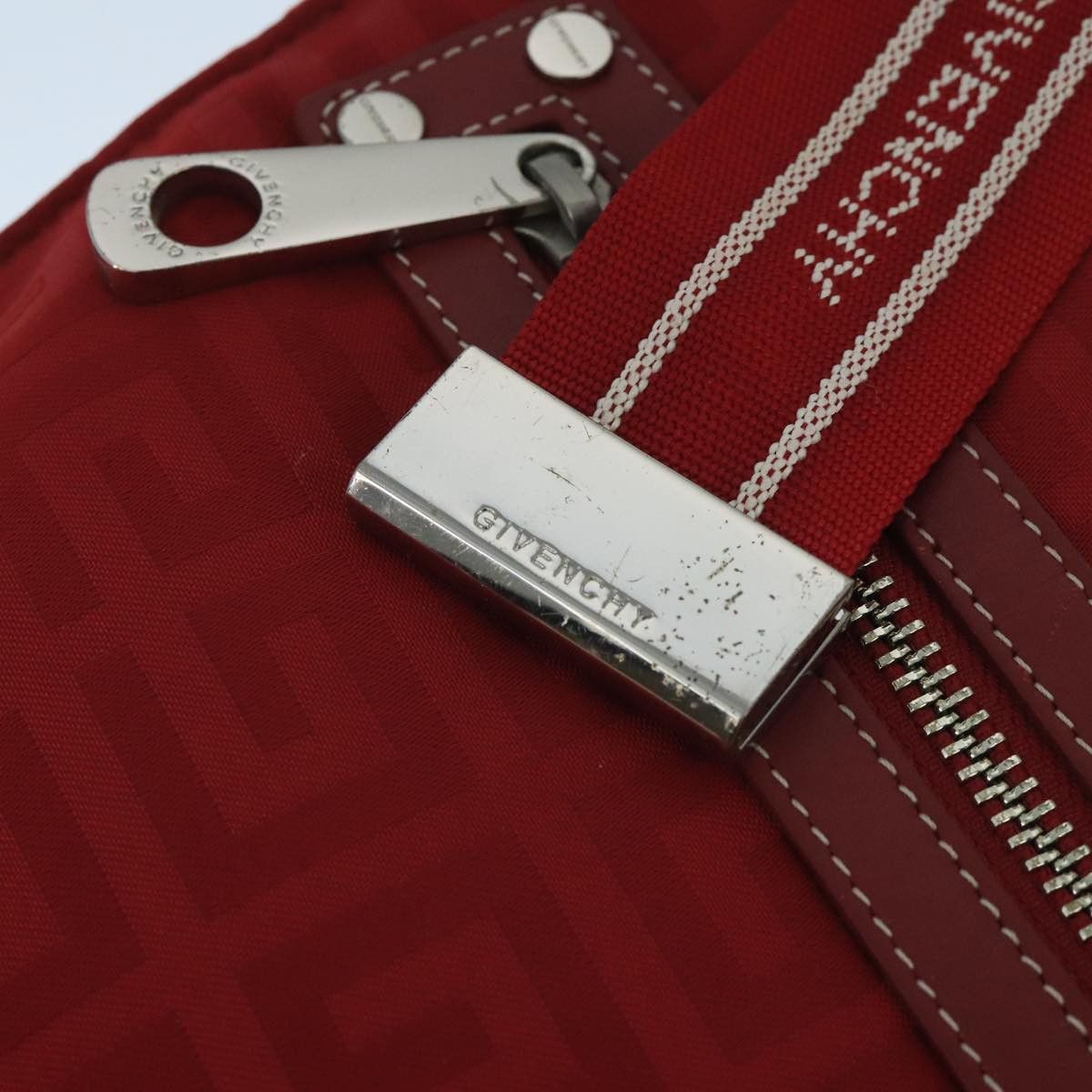 Givenchy Red Canvas Shoulder Bag (Pre-Owned) Size ONE SIZE - 19 Thumbnail