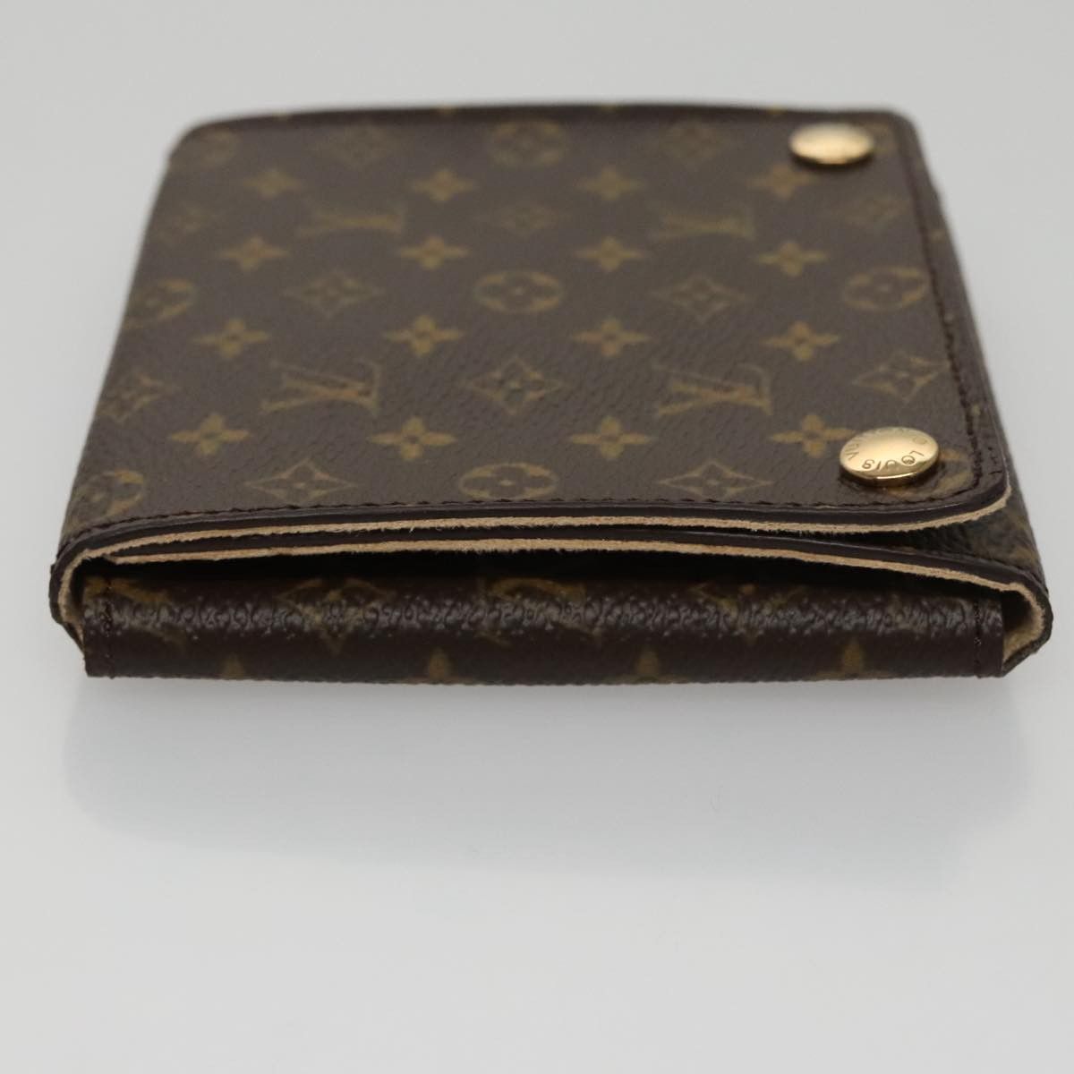 Louis Vuitton Jewelry Case Brown Canvas Wallet (Pre-Owned) Size ONE SIZE - 5 Thumbnail
