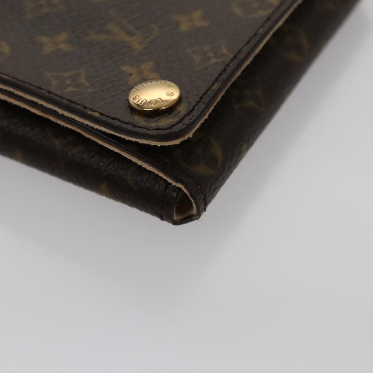 Louis Vuitton Jewelry Case Brown Canvas Wallet (Pre-Owned) Size ONE SIZE - 8 Thumbnail