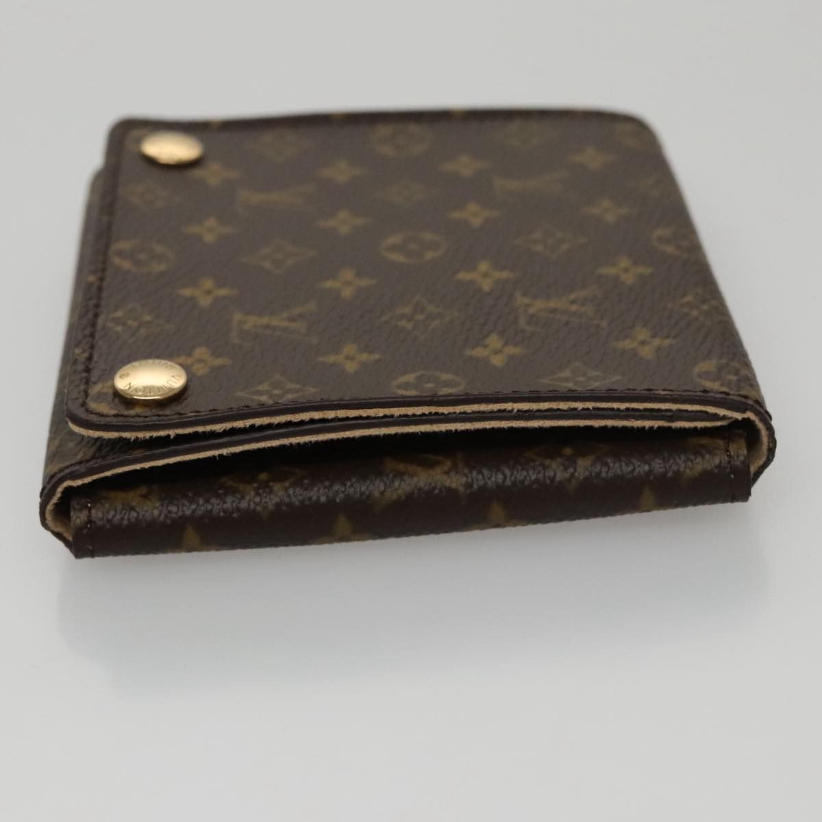 Louis Vuitton Jewelry Case Brown Canvas Wallet (Pre-Owned) Size ONE SIZE - 4 Thumbnail