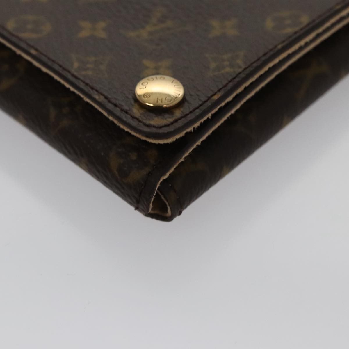 Louis Vuitton Jewelry Case Brown Canvas Wallet (Pre-Owned) Size ONE SIZE - 9 Thumbnail