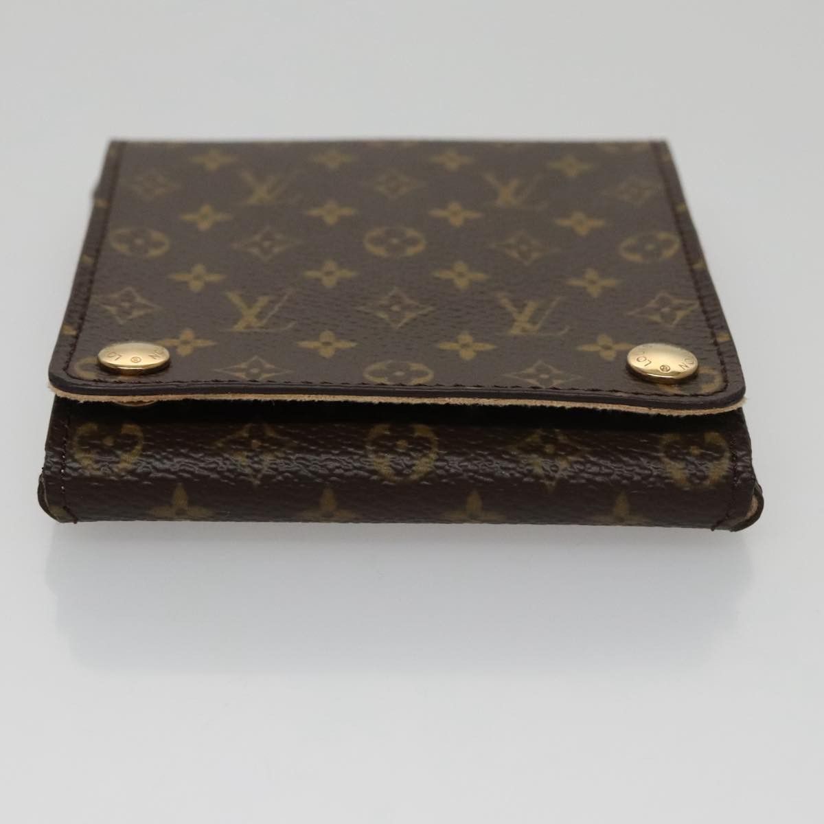 Louis Vuitton Jewelry Case Brown Canvas Wallet (Pre-Owned) Size ONE SIZE - 7 Thumbnail