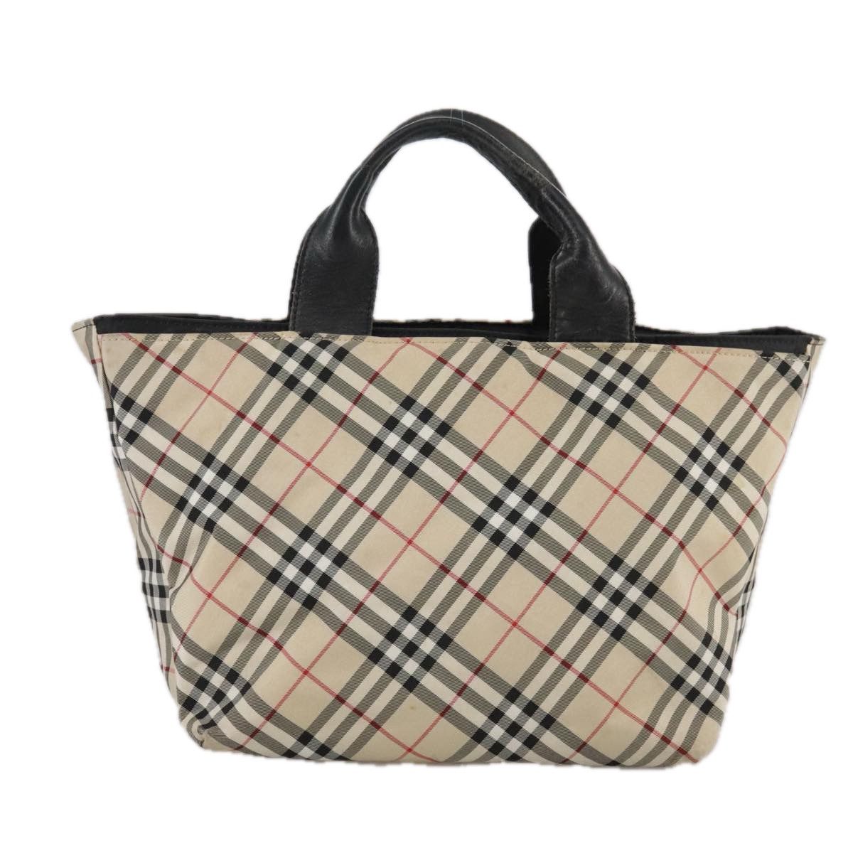 Burberry Nova Check Beige Canvas Handbag (Pre-Owned) Size ONE SIZE - 2 Thumbnail