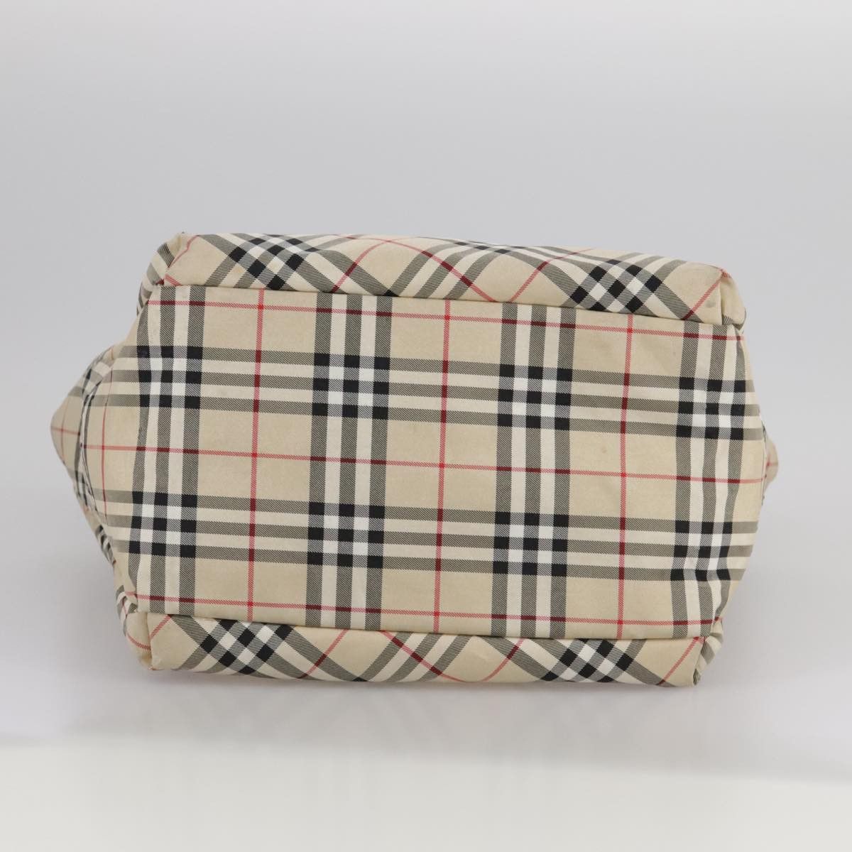 Burberry Nova Check Beige Canvas Handbag (Pre-Owned) Size ONE SIZE - 17 Thumbnail