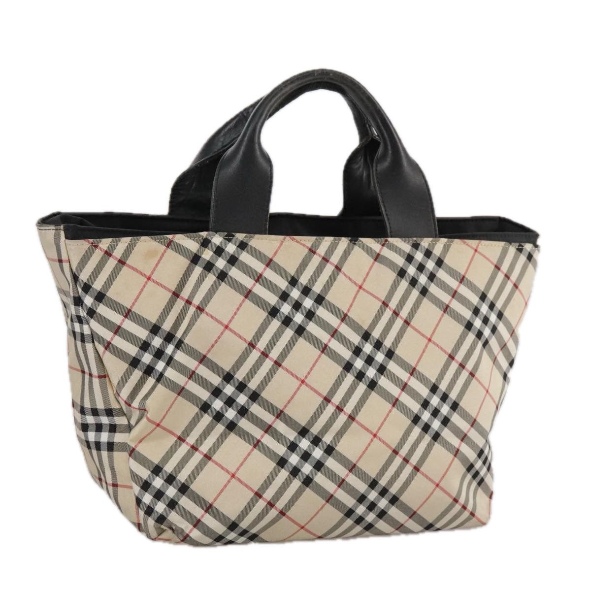 Burberry Nova Check Beige Canvas Handbag (Pre-Owned) Size ONE SIZE - 15 Thumbnail