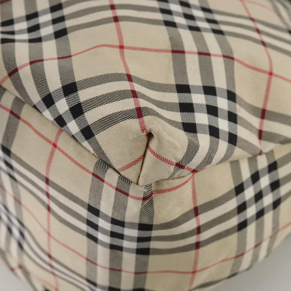 Burberry Nova Check Beige Canvas Handbag (Pre-Owned) Size ONE SIZE - 10 Thumbnail