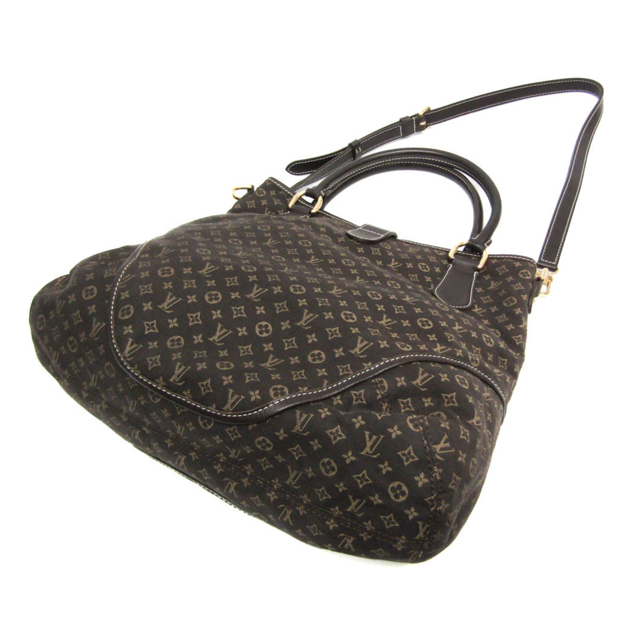 Louis Vuitton Elegie Grey Canvas Handbag (Pre-Owned) Size ONE SIZE - 2 Thumbnail