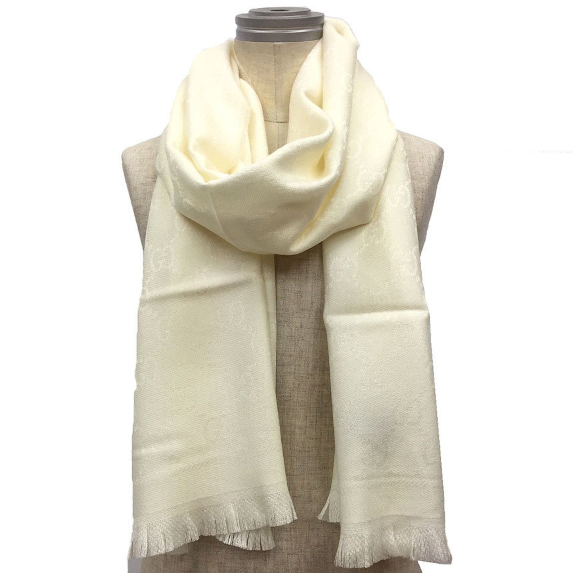 Gucci Gucci GG pattern shawl Size ONE SIZE - 2 Thumbnail